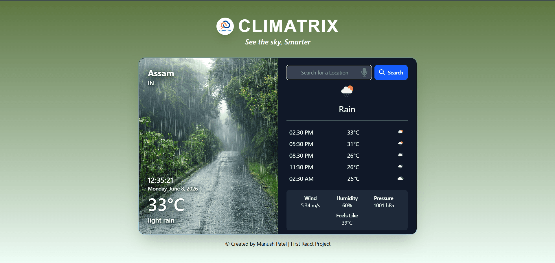 Climatrix screenshot 3
